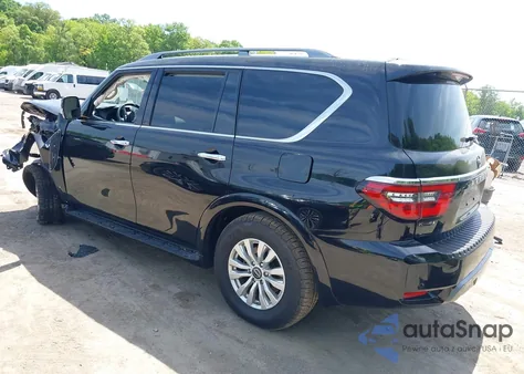 2021 Nissan Armada Sv 2Wd from USA, damaged, VIN JN8AY2AC6M9147642